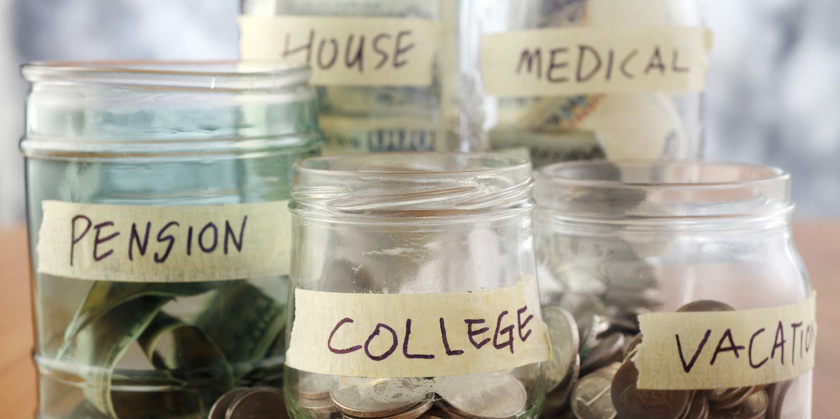 Savings Jars