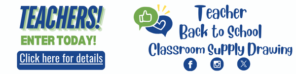 Back to School Teacher Classroom Supply Campaign