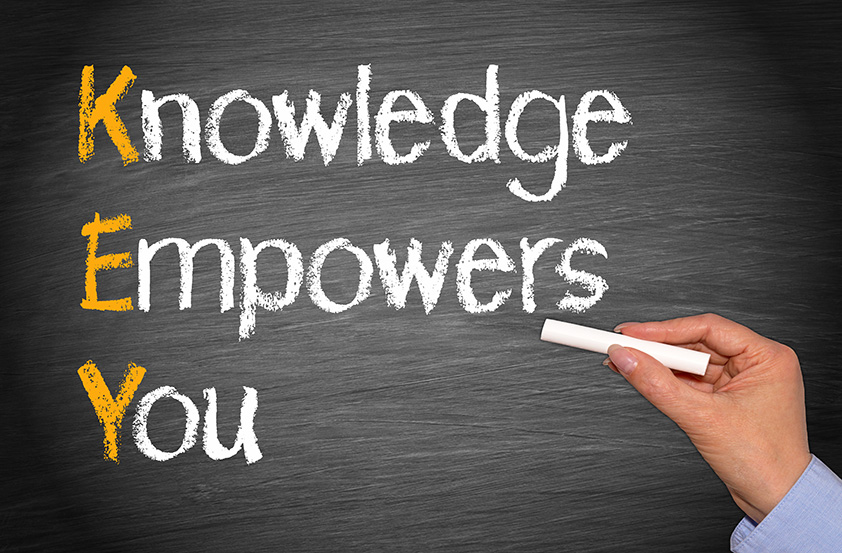 Knowledge Empowers You